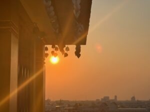 Sunsets in Bangkok